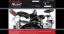 Desktop Screenshot of labelle-music.com