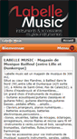 Mobile Screenshot of labelle-music.com